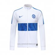 Chaqueta del Chelsea 2019-2020 Blanco y Azul