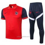 Conjunto Polo Francia 2020 Rojo