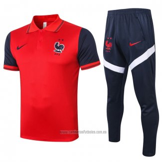 Conjunto Polo Francia 2020 Rojo