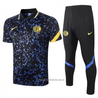 Conjunto Polo Inter Milan 2020-2021 Azul