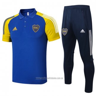 Conjunto Polo del Boca Juniors 2021-2022 Azul