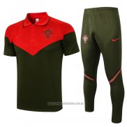 Conjunto Polo del Portugal 2021 Negro