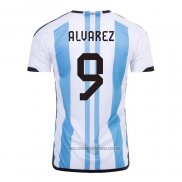 Camiseta del Argentina Jugador Alvarez 1ª Equipacion 2022