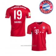 Camiseta del Bayern Munich Jugador Davies 1ª Equipacion 2020-2021
