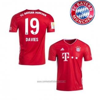 Camiseta del Bayern Munich Jugador Davies 1ª Equipacion 2020-2021