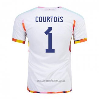 Camiseta del Belgica Jugador Courtois 2ª Equipacion 2022
