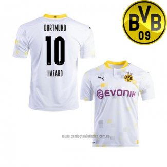 Camiseta del Borussia Dortmund Jugador Hazard 3ª Equipacion 2020-2021