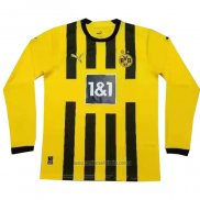 Camiseta del Borussia Dortmund 1ª Equipacion Manga Larga 2022-2023