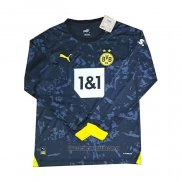 Camiseta del Borussia Dortmund 2ª Equipacion Manga Larga 2023-2024