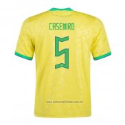 Camiseta del Brasil Jugador Casemiro 1ª Equipacion 2022