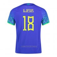 Camiseta del Brasil Jugador G.Jesus 2ª Equipacion 2022