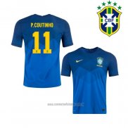 Camiseta del Brasil Jugador P.Coutinho 2ª Equipacion 2020-2021