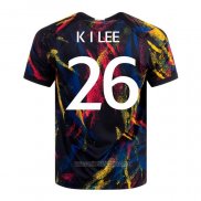 Camiseta del Corea del Sur Jugador Lee Kang In 2ª Equipacion 2022