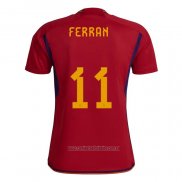 Camiseta del Espana Jugador Ferran 1ª Equipacion 2022