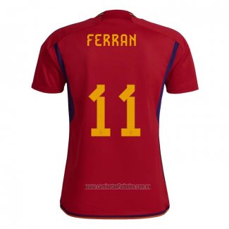 Camiseta del Espana Jugador Ferran 1ª Equipacion 2022
