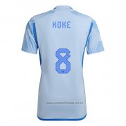 Camiseta del Espana Jugador Koke 2ª Equipacion 2022