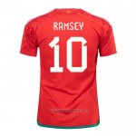 Camiseta del Gales Jugador Ramsey 1ª Equipacion 2022