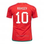 Camiseta del Gales Jugador Ramsey 1ª Equipacion 2022