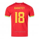 Camiseta del Ghana Jugador Amartey 2ª Equipacion 2022