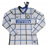 Camiseta del Inter Milan 2ª Equipacion Manga Larga 2020-2021