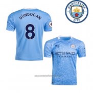 Camiseta del Manchester City Jugador Gundogan 1ª Equipacion 2020-2021