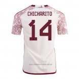 Camiseta del Mexico Jugador Chicharito 2ª Equipacion 2022
