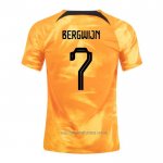Camiseta del Paises Bajos Jugador Bergwijn 1ª Equipacion 2022