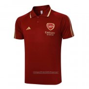 Camiseta Polo del Arsenal 2023-2024 Rojo