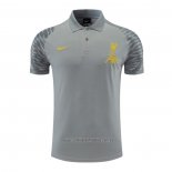 Camiseta Polo del Liverpool 2022-2023 Gris