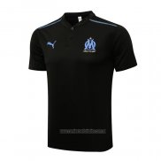 Camiseta Polo del Olympique Marsella 2021-2022 Negro