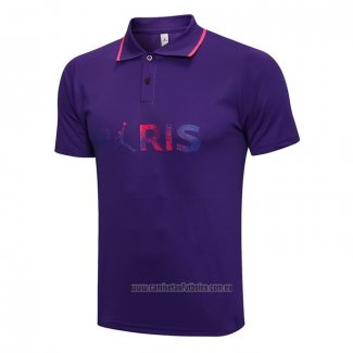 Camiseta Polo del Paris Saint-Germain Jordan 2021-2022 Purpura