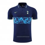Camiseta Polo del Tottenham Hotspur 2022-2023 Azul Oscuro
