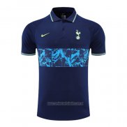 Camiseta Polo del Tottenham Hotspur 2022-2023 Azul Oscuro