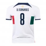 Camiseta del Portugal Jugador B.Fernandes 2ª Equipacion 2022