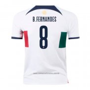 Camiseta del Portugal Jugador B.Fernandes 2ª Equipacion 2022