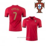 Camiseta del Portugal Jugador Ronaldo 1ª Equipacion 2020-2021