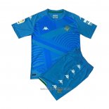 Camiseta del Real Betis Portero Nino 2021-2022 Azul