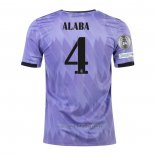 Camiseta del Real Madrid Jugador Alaba 2ª Equipacion 2022-2023