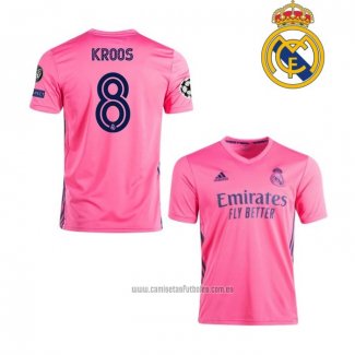 Camiseta del Real Madrid Jugador Kroos 2ª Equipacion 2020-2021