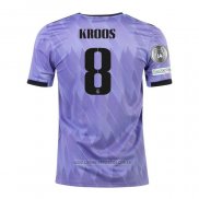 Camiseta del Real Madrid Jugador Kroos 2ª Equipacion 2022-2023