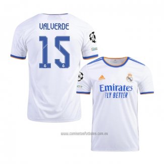 Camiseta del Real Madrid Jugador Valverde 1ª Equipacion 2021-2022