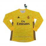 Camiseta del Real Madrid Portero 1ª Equipacion Manga Larga 2019-2020