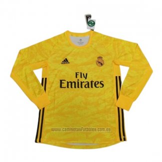 Camiseta del Real Madrid Portero 1ª Equipacion Manga Larga 2019-2020