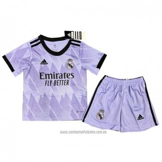 Camiseta del Real Madrid 2ª Equipacion Nino 2022-2023