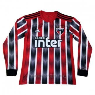 Camiseta del Sao Paulo 2ª Equipacion Manga Larga 2019-2020