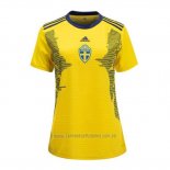 Camiseta del Suecia 1ª Equipacion Mujer 2019