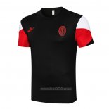 Camiseta de Entrenamiento AC Milan 2021-2022 Negro