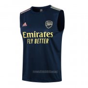 Camiseta de Entrenamiento Arsenal Sin Mangas 2021-2022 Azul