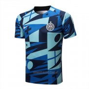 Camiseta de Entrenamiento Inter Milan 2022-2023 Azul