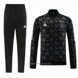 Chandal de Chaqueta del Ajax 2023-2024 Negro